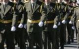 2004 Memorial Service - Officers marching (3)