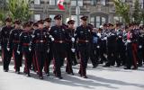 2014 Memorial Service - Officers walking to memorial service (4)