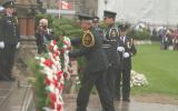 2012 Memorial Service - officers presenting memorial wreath (10)
