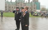 2012 Memorial Service - officers presenting memorial wreath (13)
