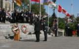 2004 Memorial Service - Officers placing memorial wreath (3)